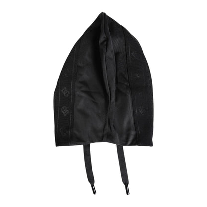 Dolce & Gabbana Black Polyester Whole Head Wrap Hat Dolce & Gabbana