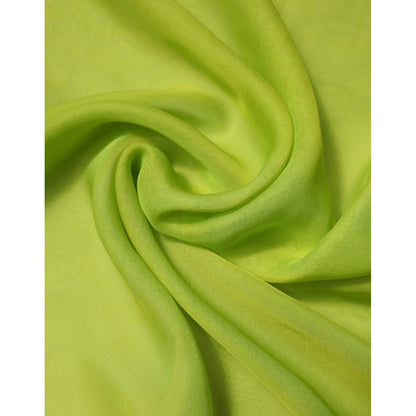 Dolce & Gabbana Green Silk Rectangle Wrap Shawl Neck Warmer Scarf Dolce & Gabbana