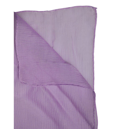 Dolce & Gabbana Purple Silk Rectangle Wrap Shawl Scarf Dolce & Gabbana