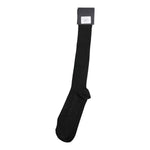 Dolce & Gabbana Black Viscose Logo Over The Calf Socks