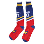 Dolce & Gabbana Multicolor Printed Cotton Over Calf Socks SCS2189-M