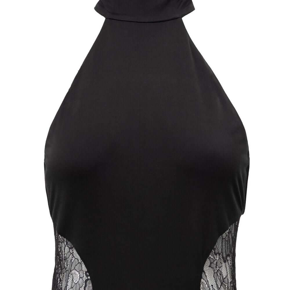 Retrofête Black Viscose Long RE-9292676-M