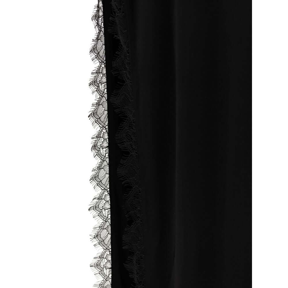 Retrofête Black Viscose Long RE-9292676-M