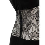 Retrofête Black Viscose Long RE-9292676-M