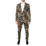 Dolce & Gabbana Multicolor TAORMINA Single Breasted 2 Piece Suit KOS2273-48
