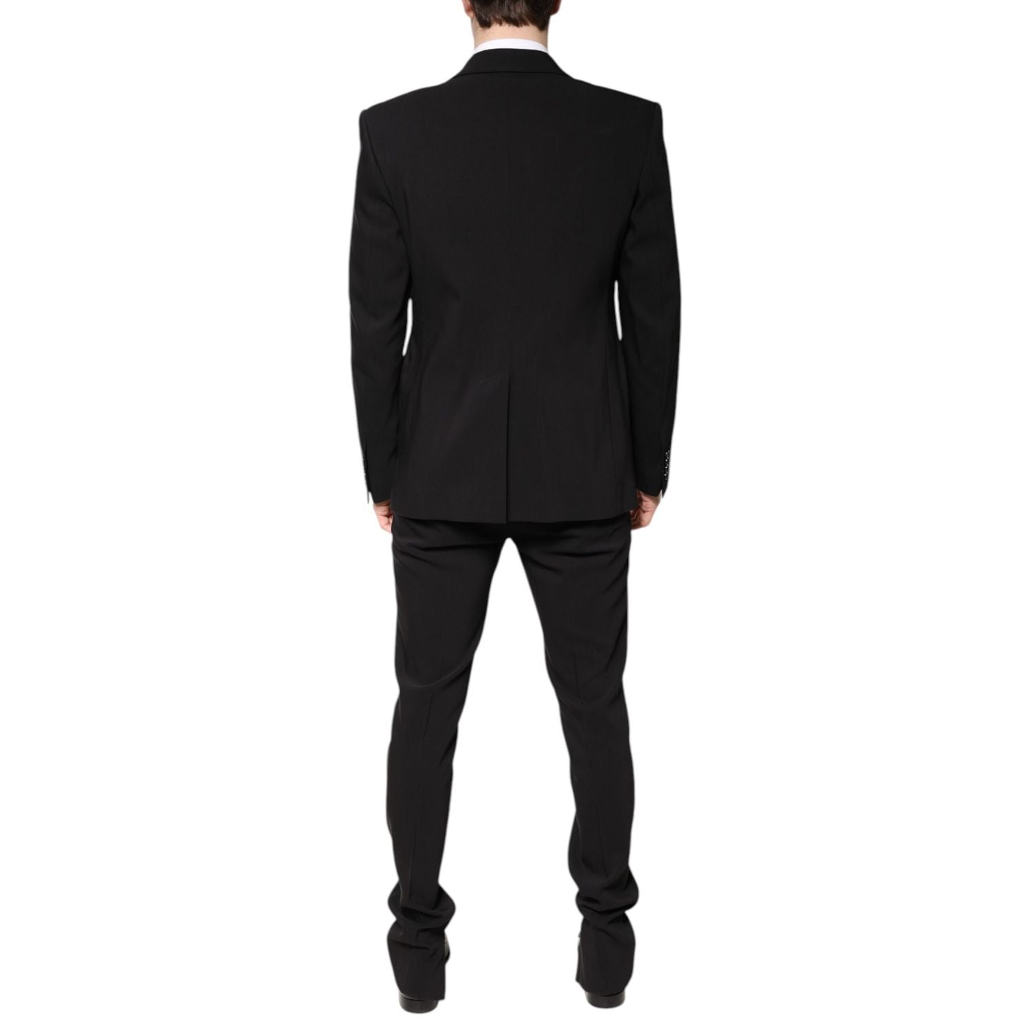 Dolce & Gabbana Multicolor Polyester Jacquard 2 Piece Suit