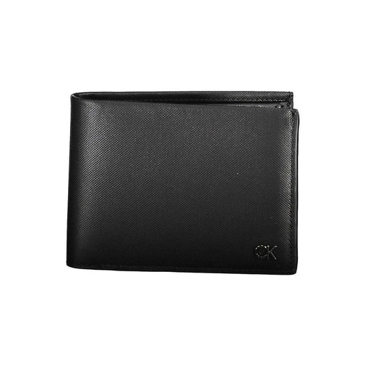 Calvin Klein Black Leather Men Wallet CA-20521