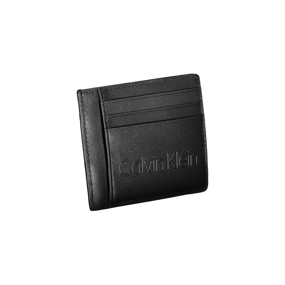 Calvin Klein Black Polyethylene Wallet Calvin Klein