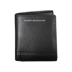 Tommy Hilfiger Black Leather Men Wallet TO-20421