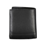 Tommy Hilfiger Black Leather Men Wallet TO-20421