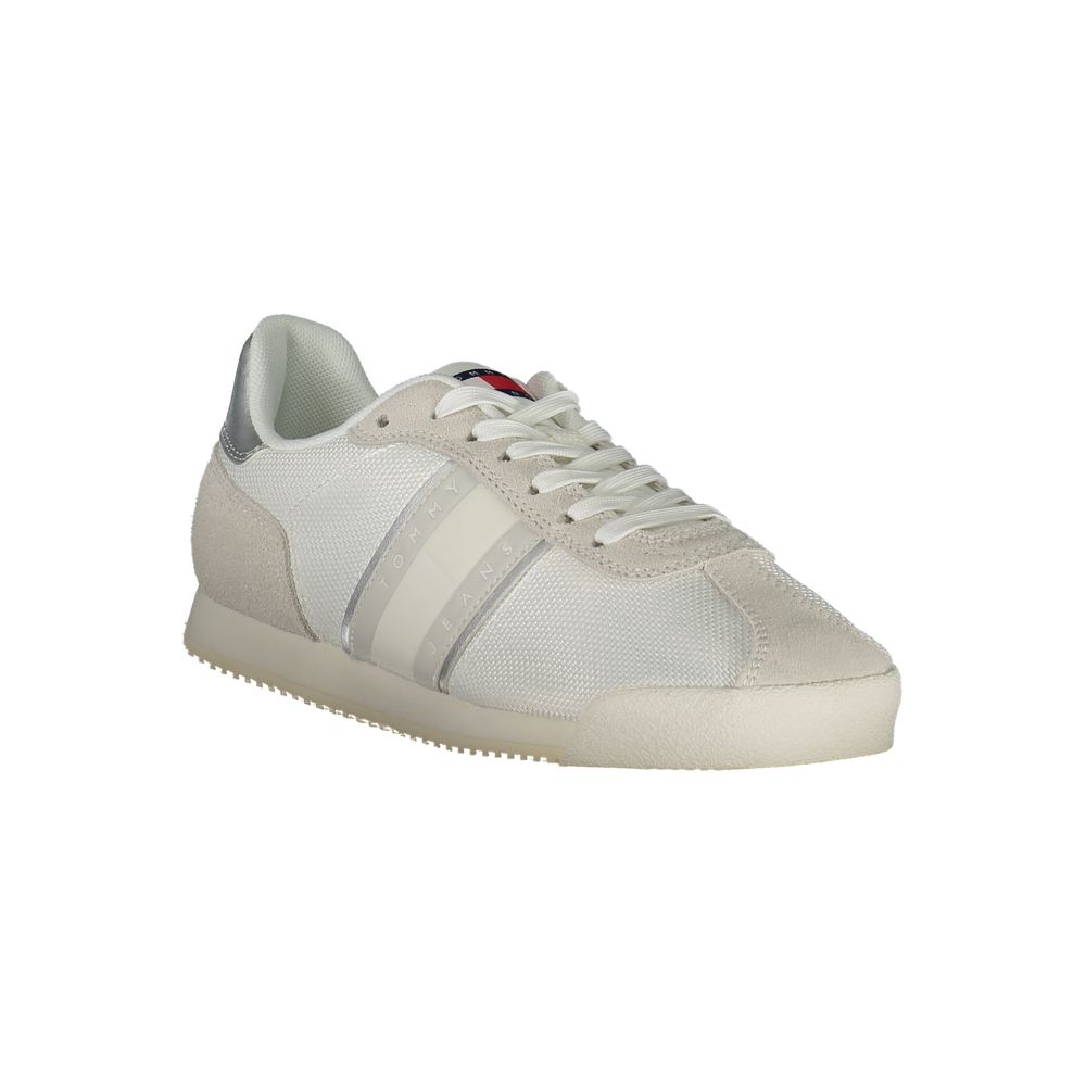 Tommy Hilfiger White Polyester Sneaker