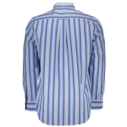 Gant Blue Cotton Men Shirt