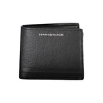 Tommy Hilfiger Black Leather Men Wallet