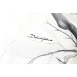 Dolce & Gabbana Ivory Silk Long Sleeves Men Casual Shirt