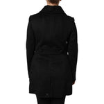 Dolce & Gabbana Black Wool Sartoria Italiano Blazer Jacket