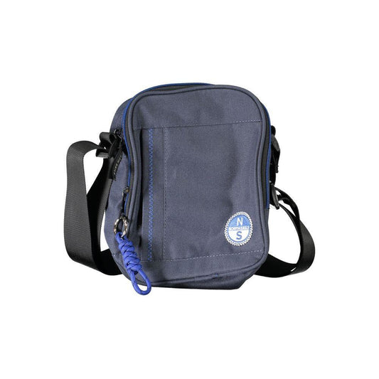 North Sails Blue Polyester Men Shoulder Bag NO-33597