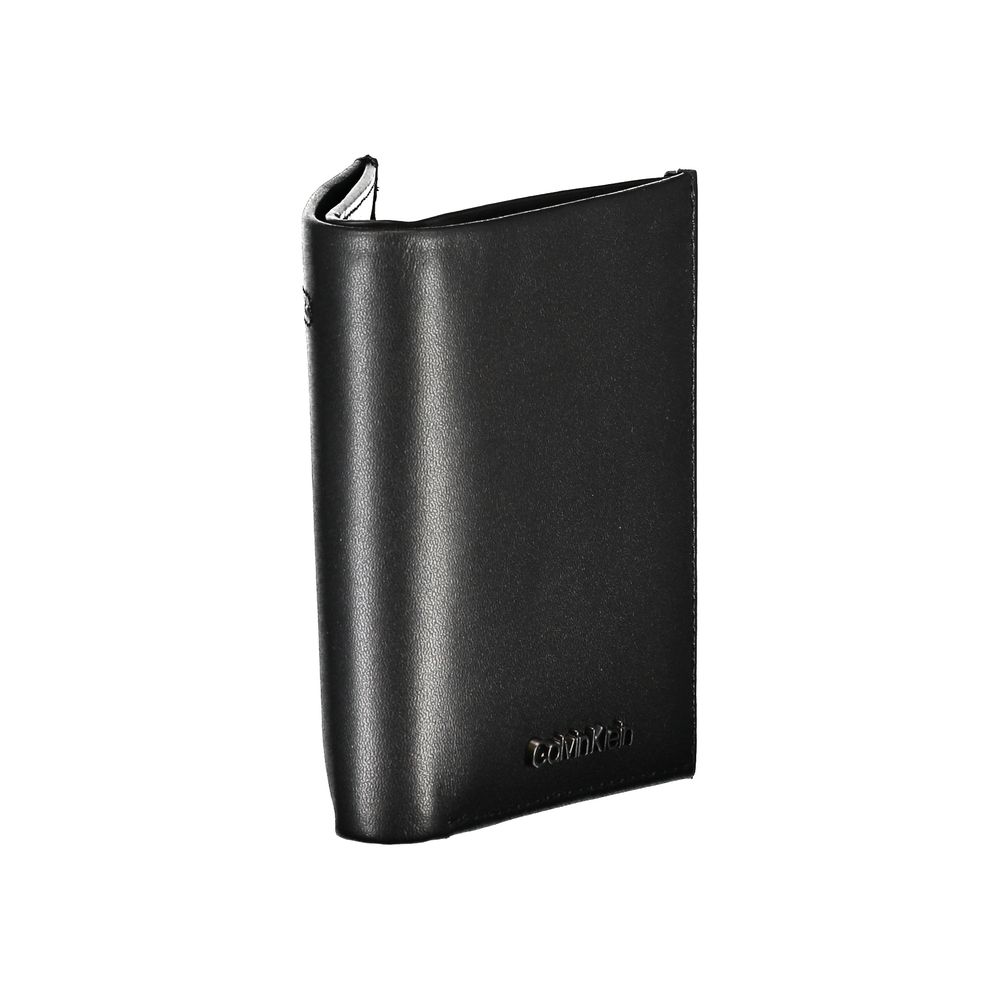 Calvin Klein Black Leather Wallet Calvin Klein