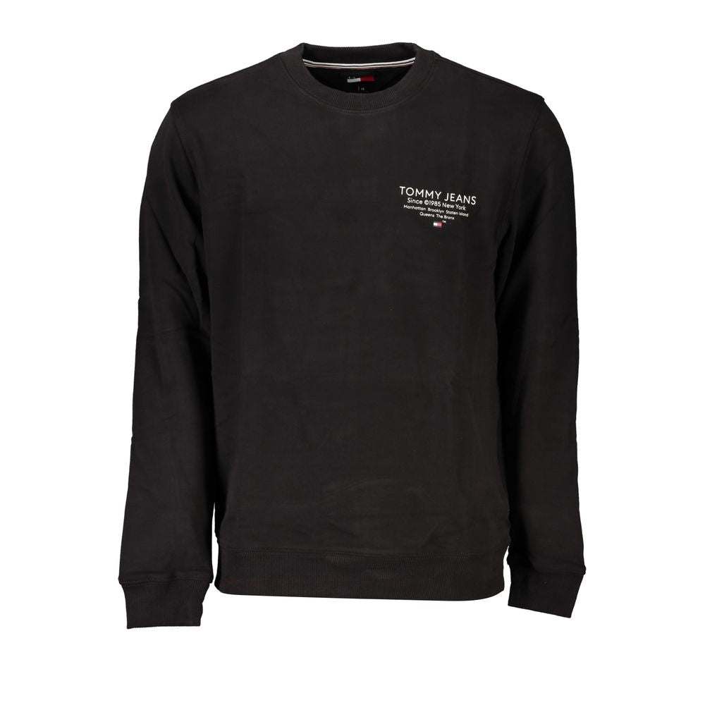 Tommy Hilfiger Black Cotton Sweatshirt