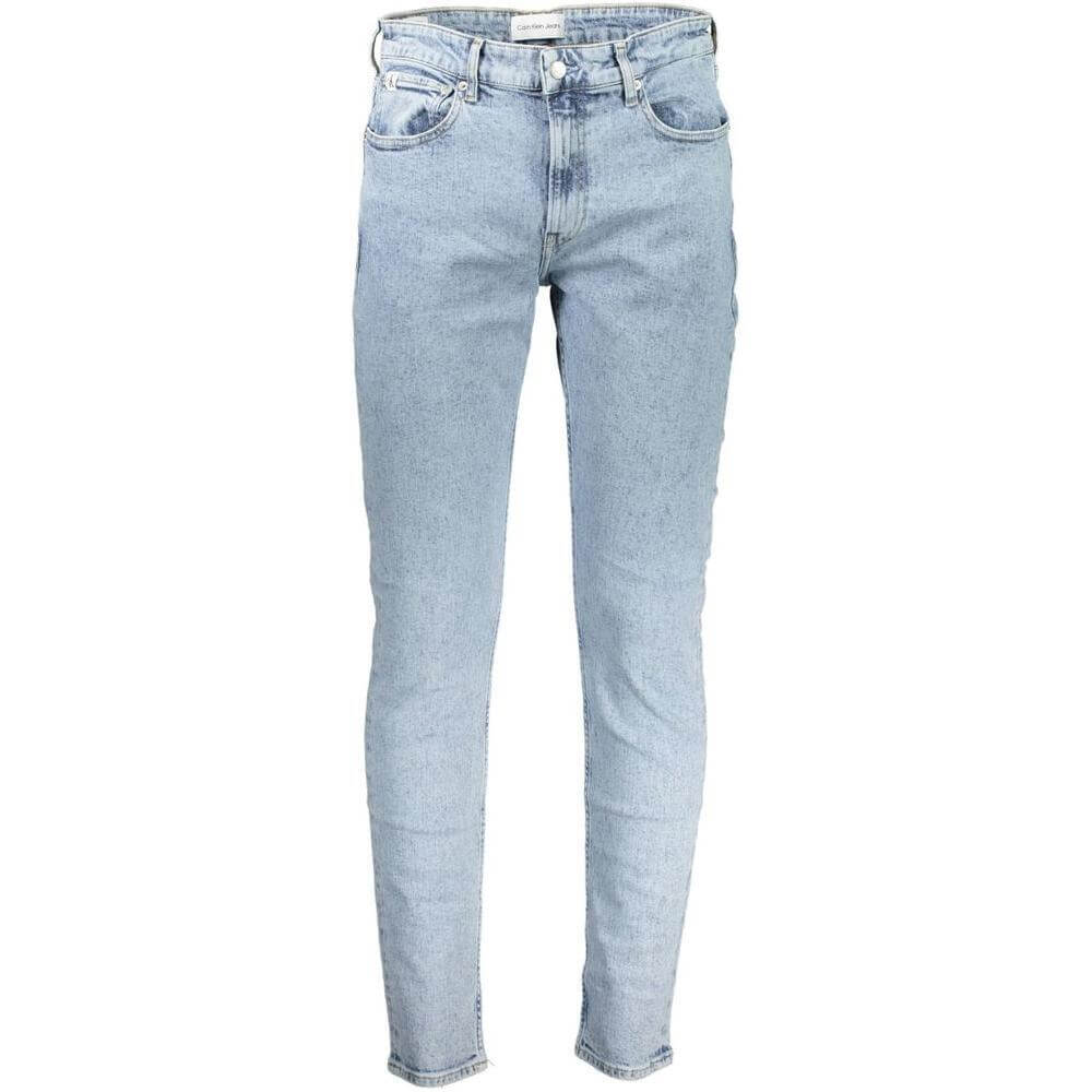 Calvin Klein Light Blue Cotton Men Jeans CA-18586-W28 | L32
