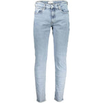 Calvin Klein Light Blue Cotton Men Jeans CA-18586-W28 | L32