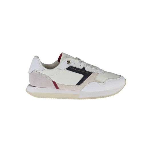 Tommy Hilfiger White Leather Women Sneaker TO-20369-EU37/US7