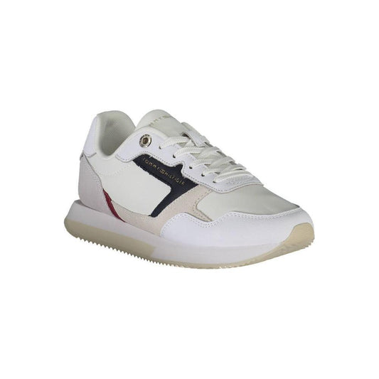 Tommy Hilfiger White Leather Women Sneaker TO-20369-EU37/US7