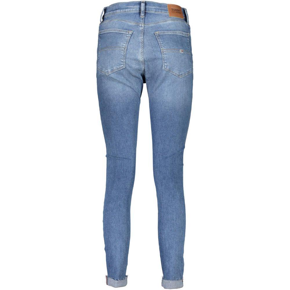 Tommy Hilfiger Light Blue Cotton Women Jean TO-22738-W26 | L30