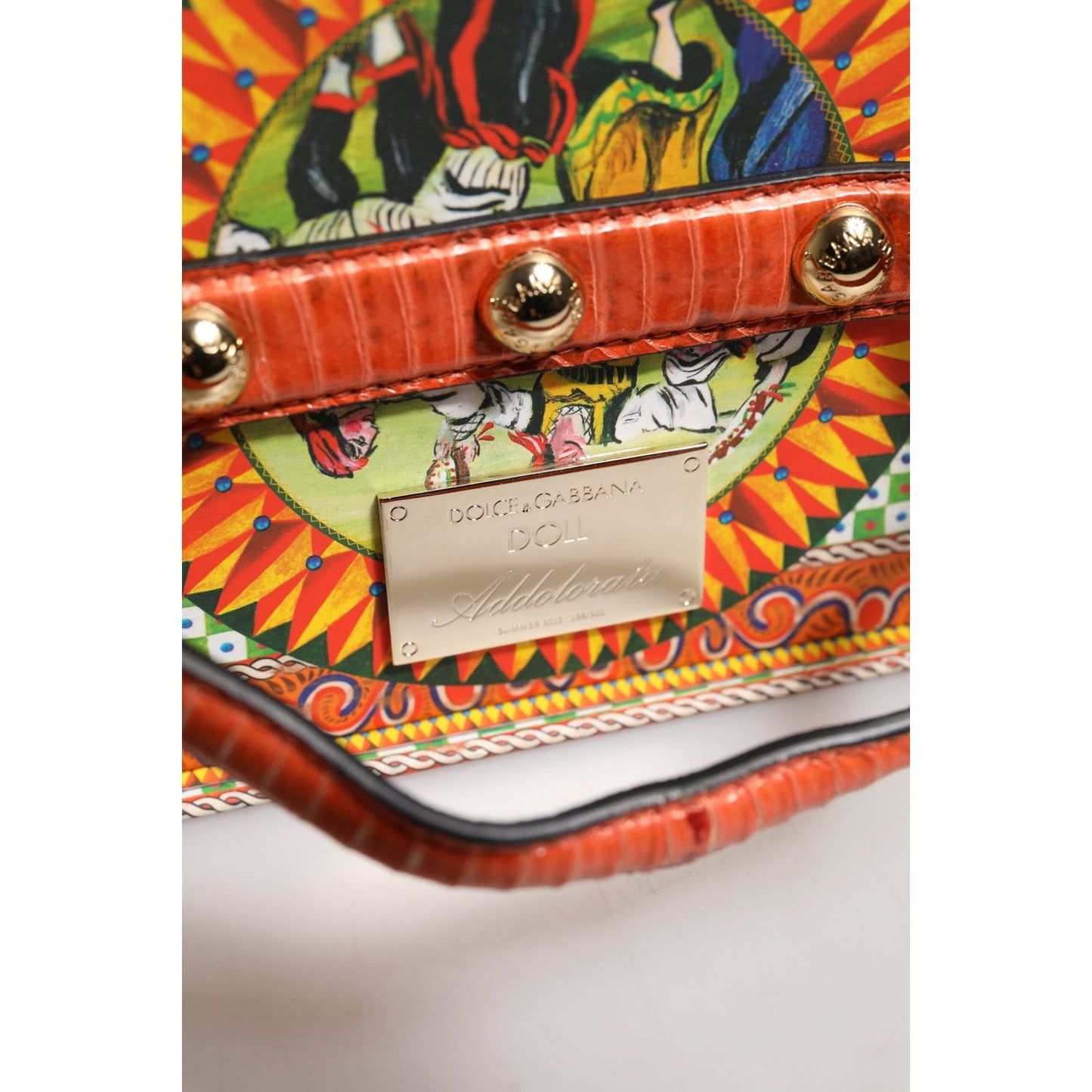 Dolce & Gabbana Black Dress Ceramic Porcelain Fashion Leather Sicily Dolls