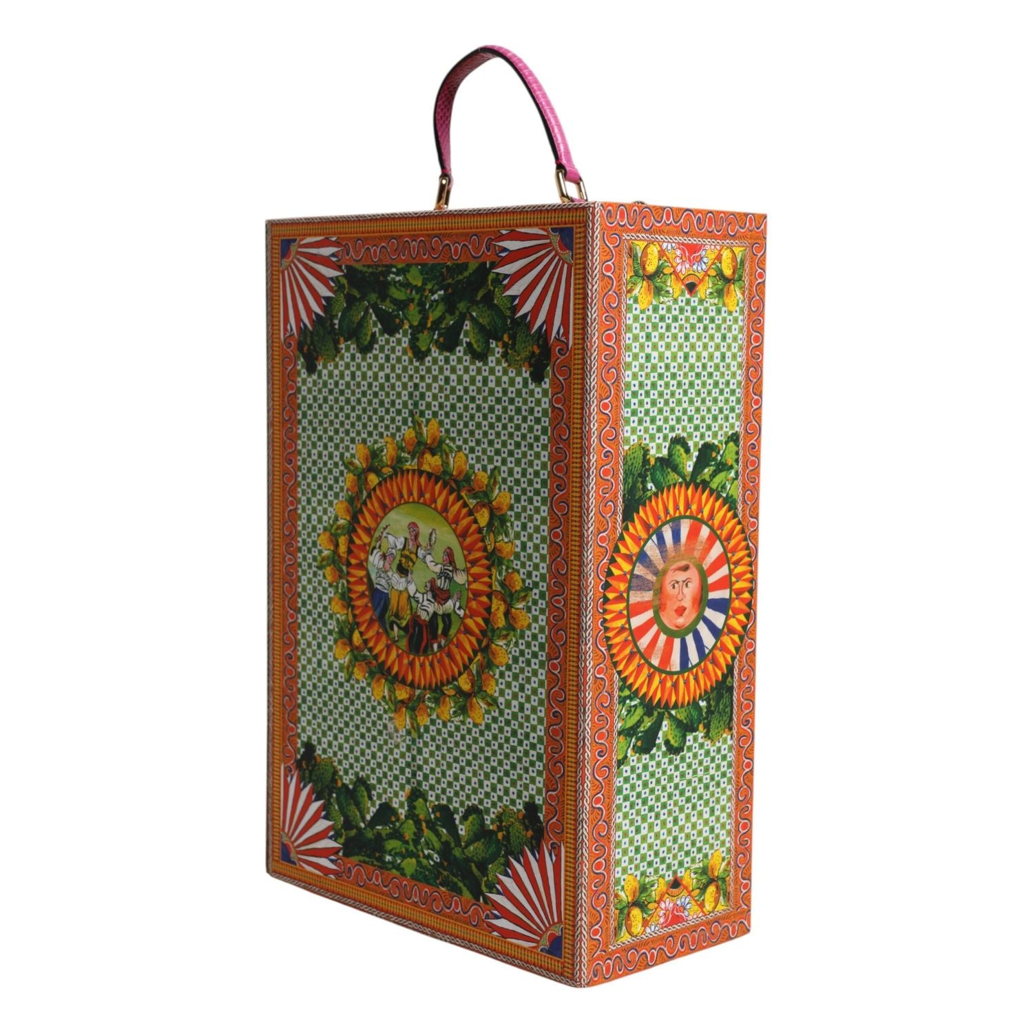 Dolce & Gabbana Black Dress Ceramic Porcelain Fashion Leather Sicily Dolls