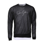 Dolce & Gabbana Black White Logo Knitted Pullover Sweater