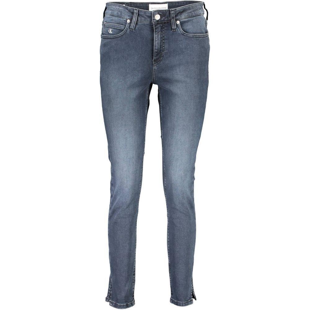 Calvin Klein Blue Cotton Jeans Denim