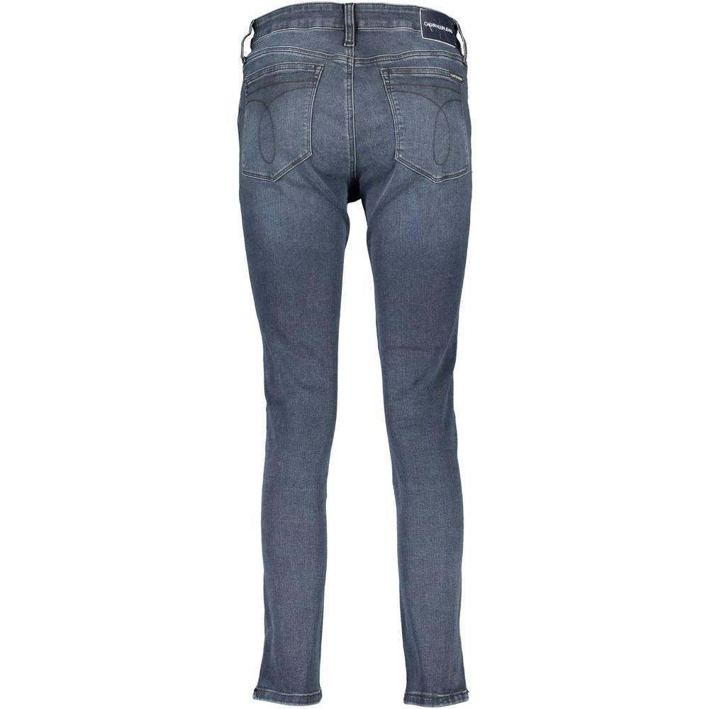 Calvin Klein Blue Cotton Jeans Denim