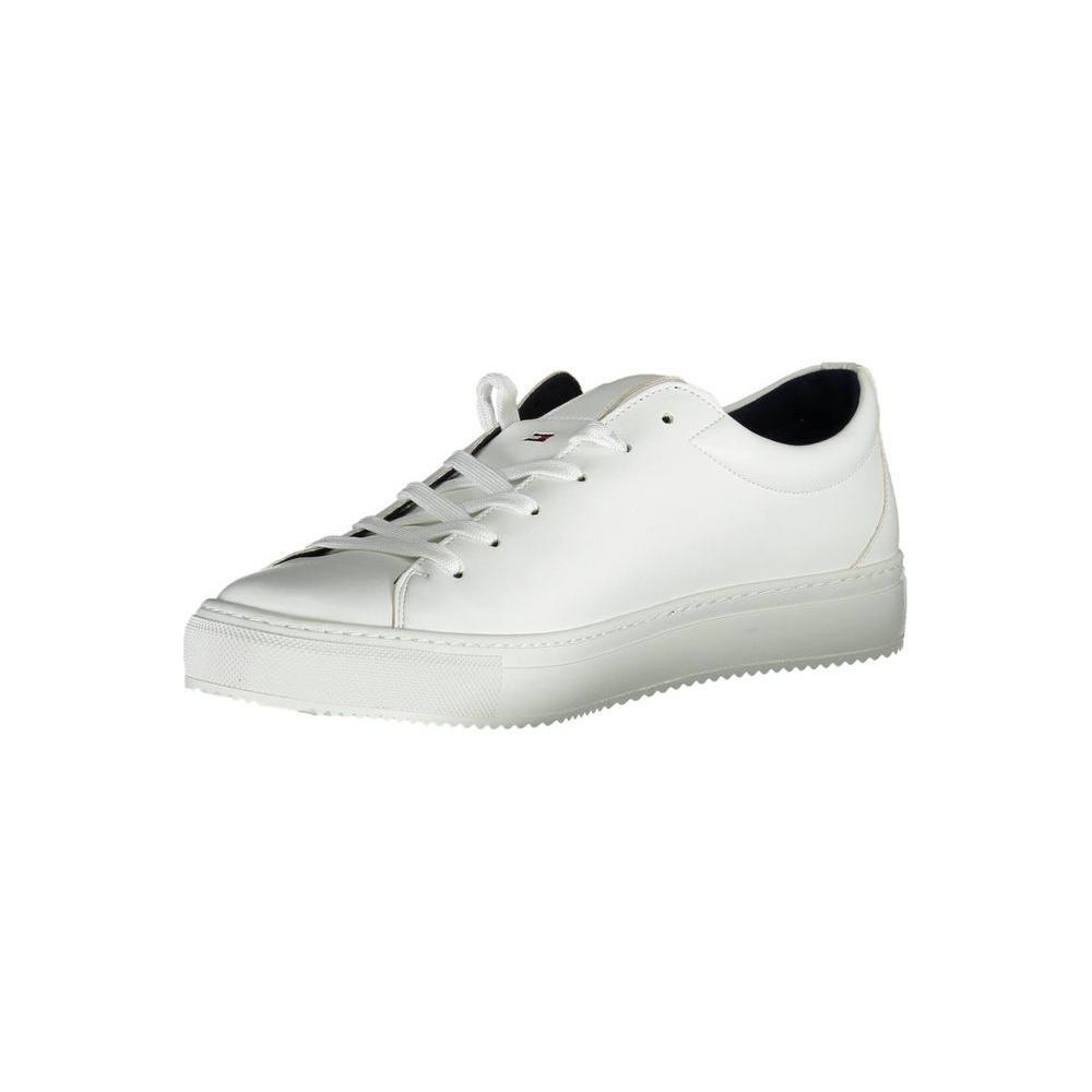 Tommy Hilfiger White Synthetic Men Sneaker TO-3314-EU45/US12