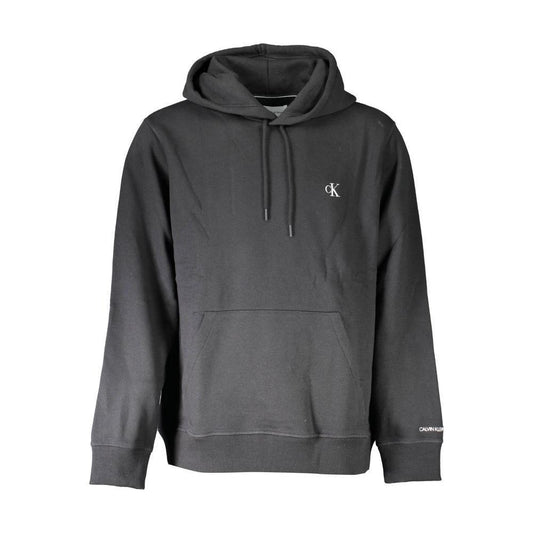 Calvin Klein Black Cotton Unisex Sweatshirt CA-4199-XXL