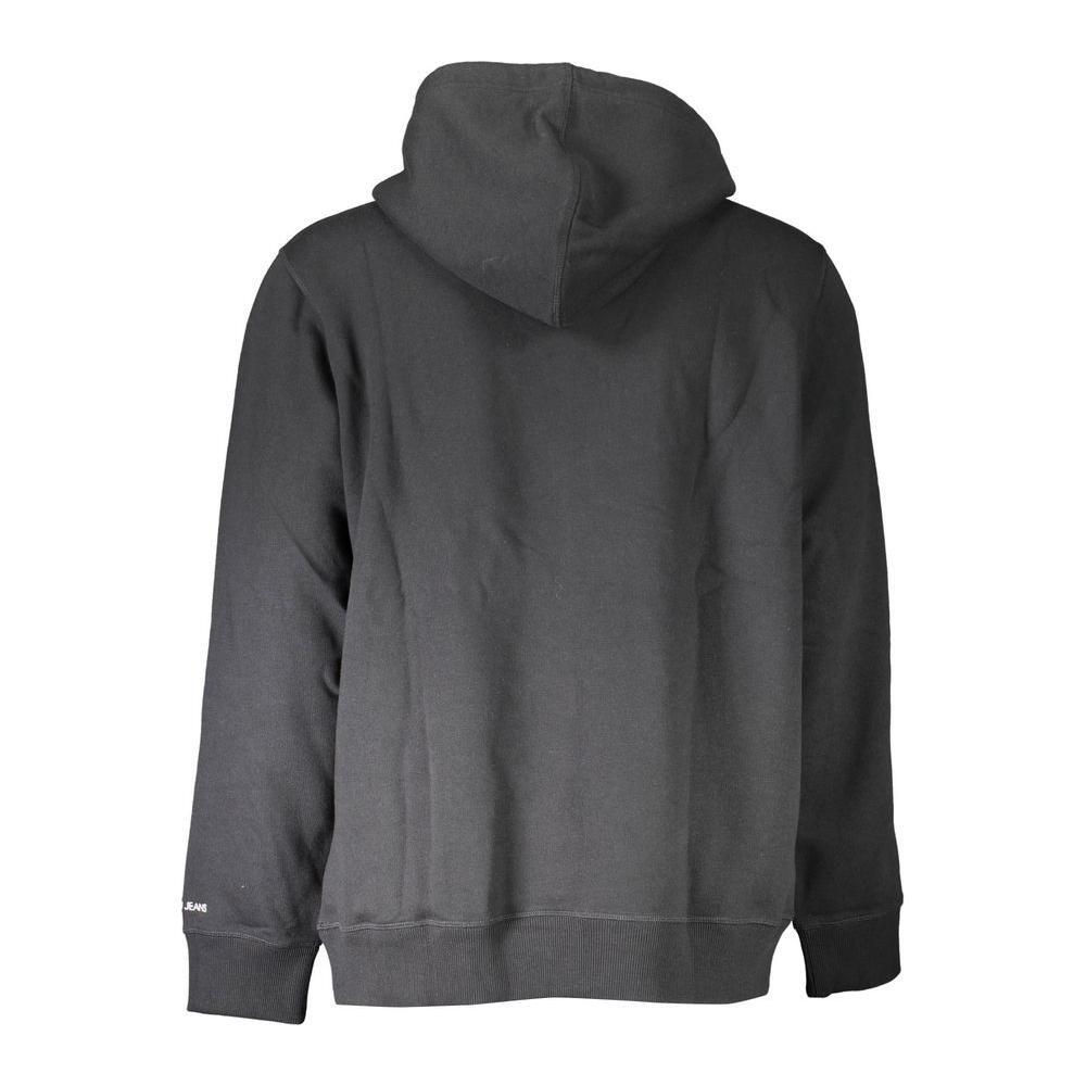 Calvin Klein Black Cotton Unisex Sweatshirt CA-4199-XXL