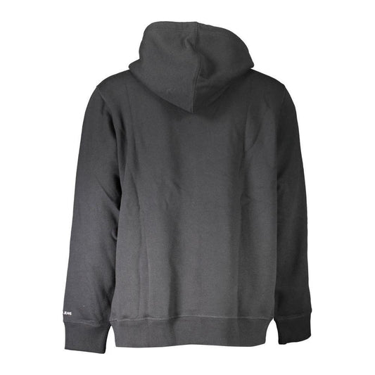 Calvin Klein Black Cotton Unisex Sweatshirt CA-4199-XXL