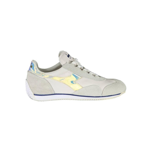 Diadora White Leather Women Sneaker DI-4258-EU36.5/US6.5