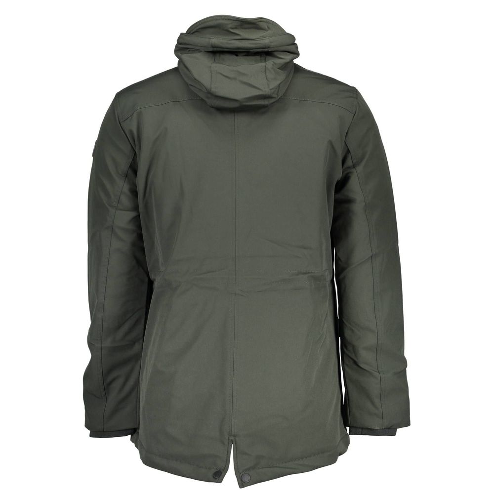 U.S. POLO ASSN. Green Polyester Jackets & Coat