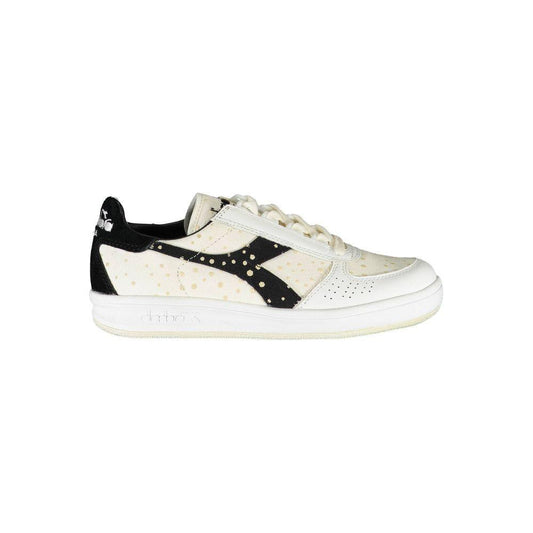 Diadora White Leather Women Sneaker DI-6500-EU35.5/US5.5