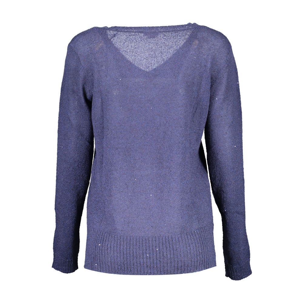 U.S. POLO ASSN. Blue Nylon Sweater