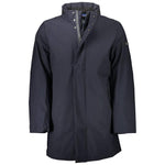 U.S. POLO ASSN. Blue Polyester Men Jacket US-9356-IT48 | M