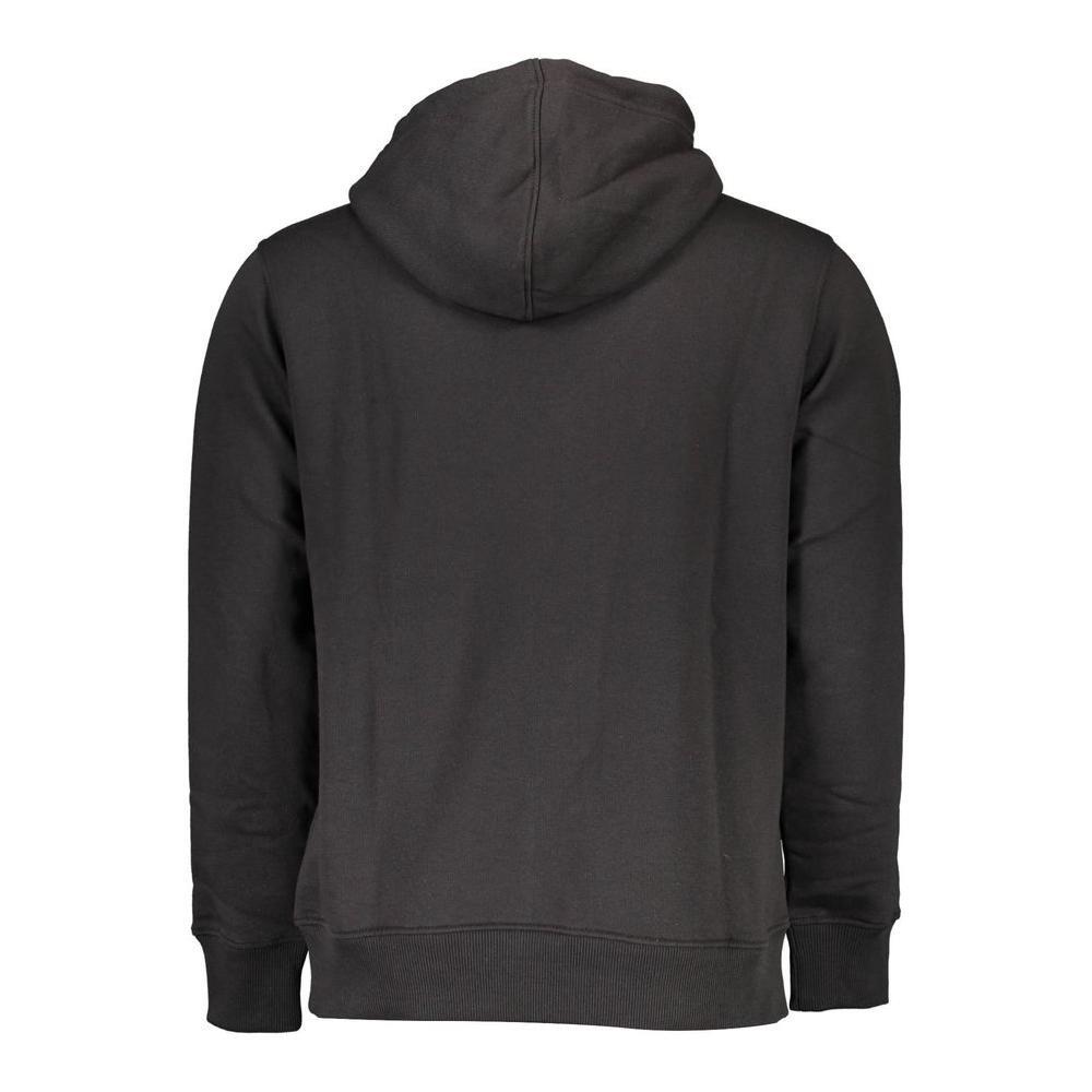 Calvin Klein Black Cotton Men Sweater CA-16529-XL