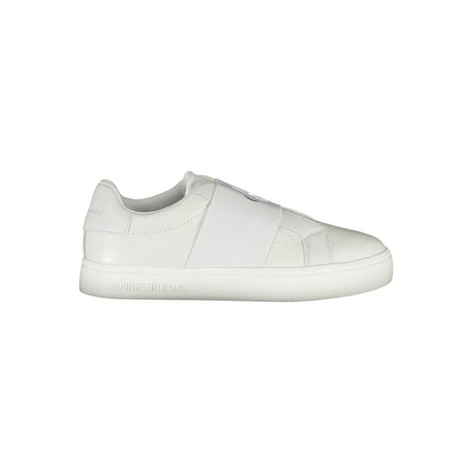 Calvin Klein White Leather Women Sneaker CA-16632-EU41/US11