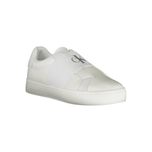 Calvin Klein White Leather Women Sneaker CA-16632-EU41/US11