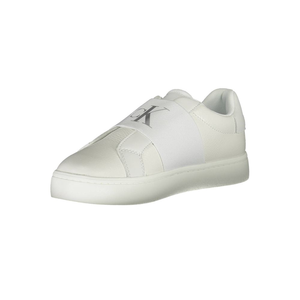 Calvin Klein White Leather Women Sneaker