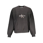 Calvin Klein Black Cotton Men Sweater CA-16681-M