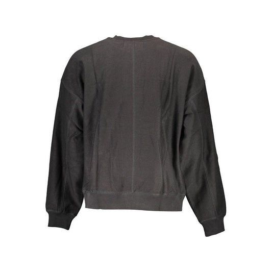 Calvin Klein Black Cotton Men Sweater CA-16681-M