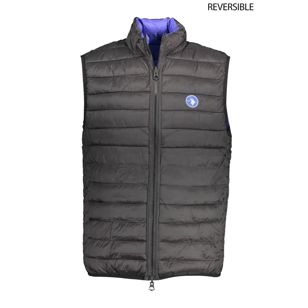 U.S. POLO ASSN. Blue Nylon Sleveless Jacket