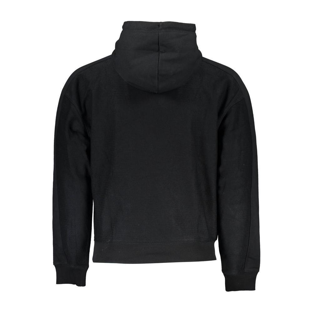 Calvin Klein Black Cotton Men Sweater CA-21616-XXL