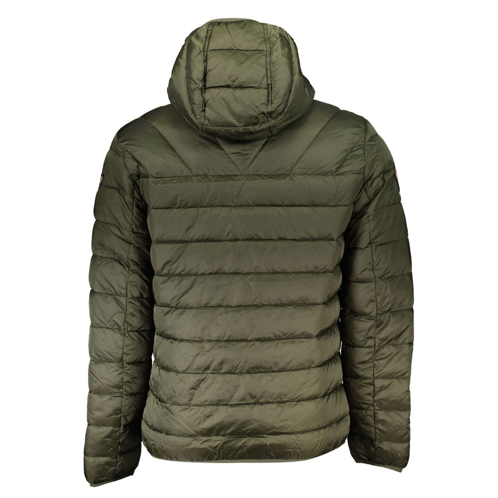 Napapijri Green Polyamide Jackets & Coat